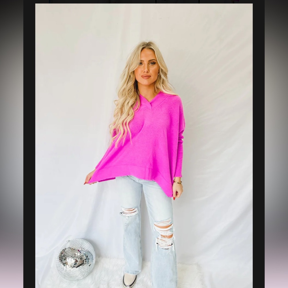 Fuchsia sweater
